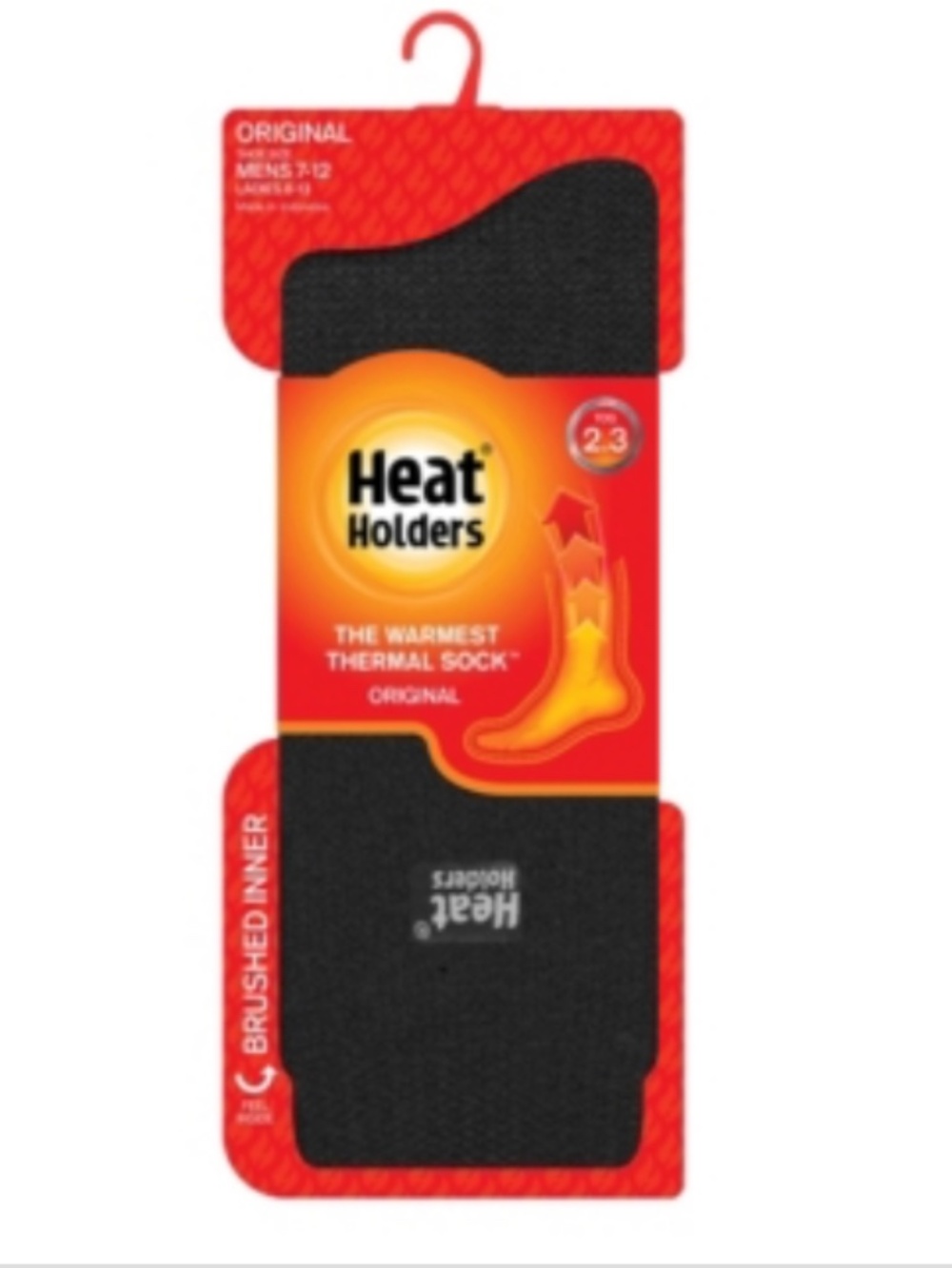 Heat Holders Men S Thermal Crew Socks  Size 7-12 NWT